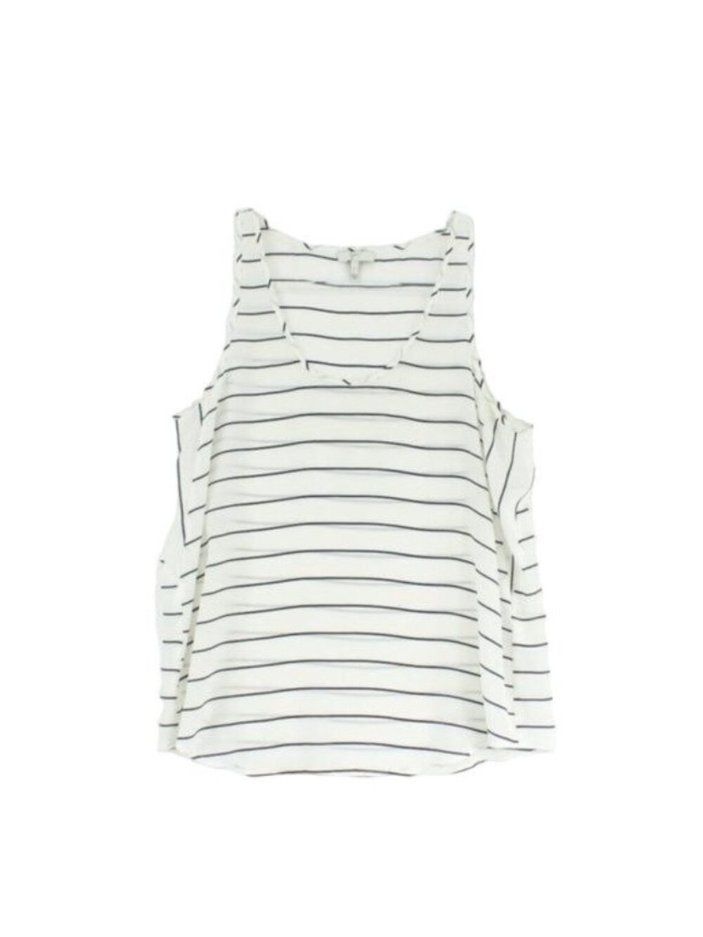 Joie Nautical Striped Silk Tank Top